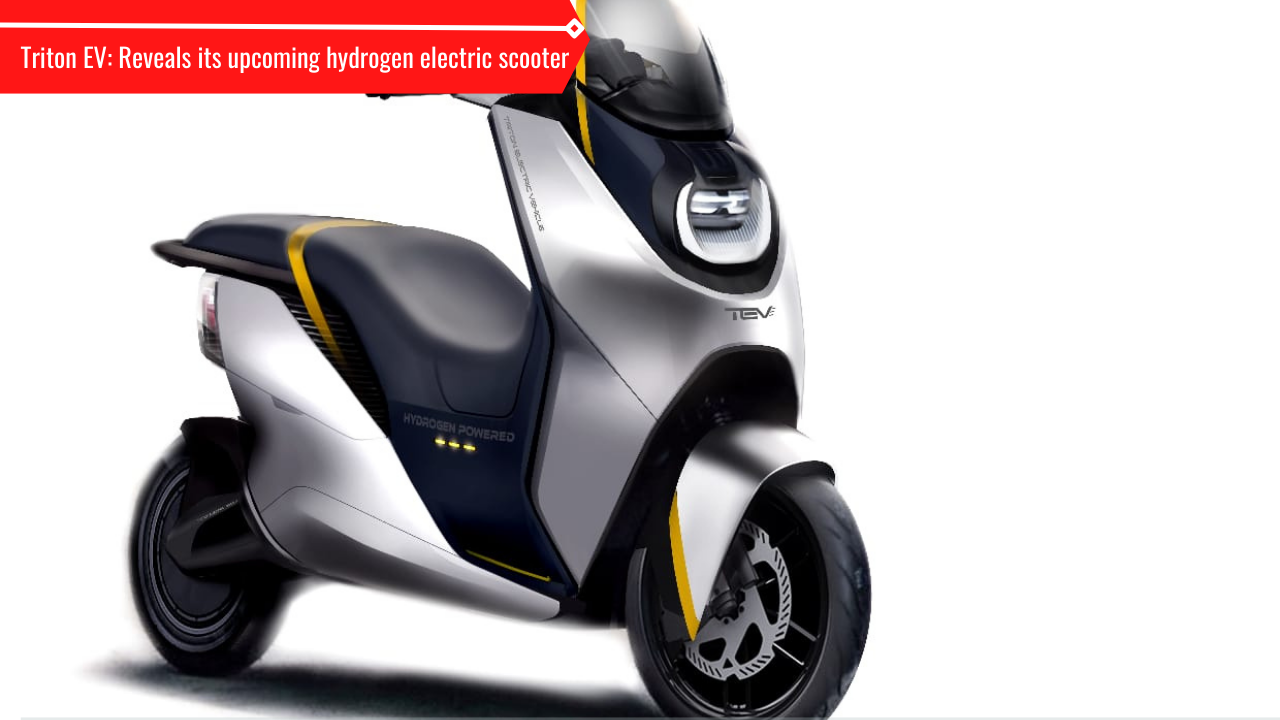 Triton hydrogen electric scooter