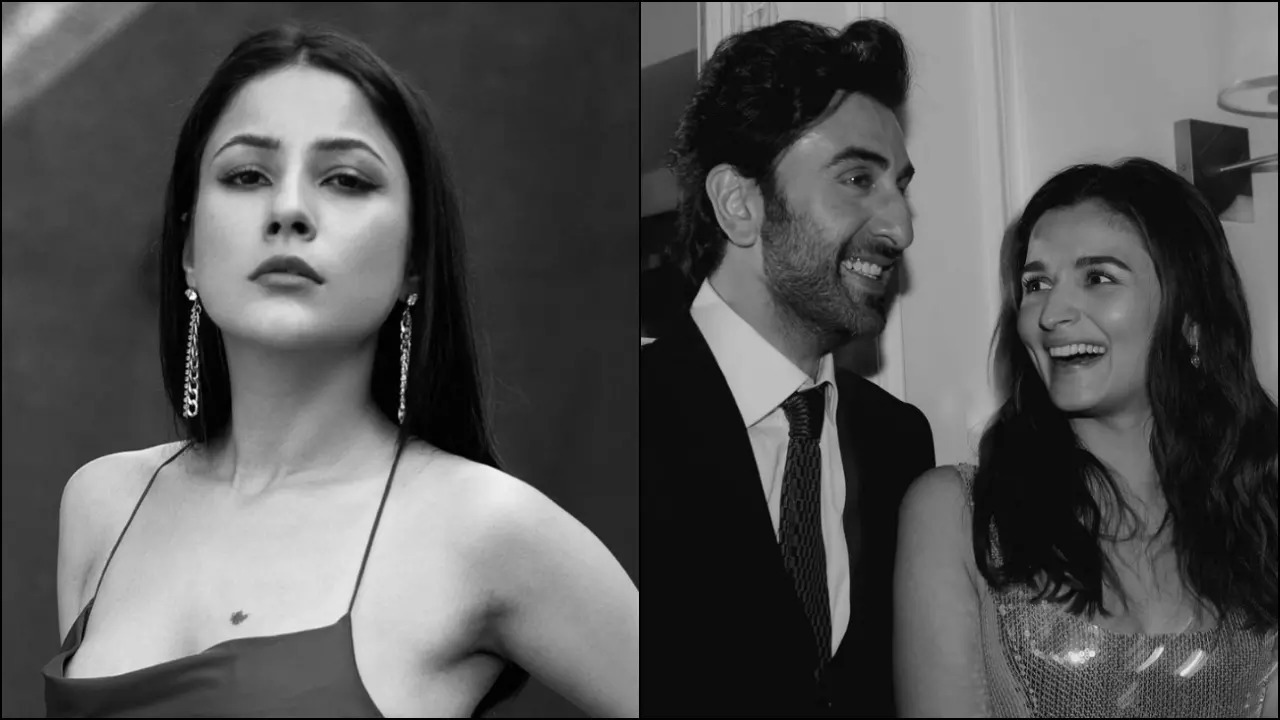 Shehnaaz Gill, Ranbir Kapoor, Alia Bhatt