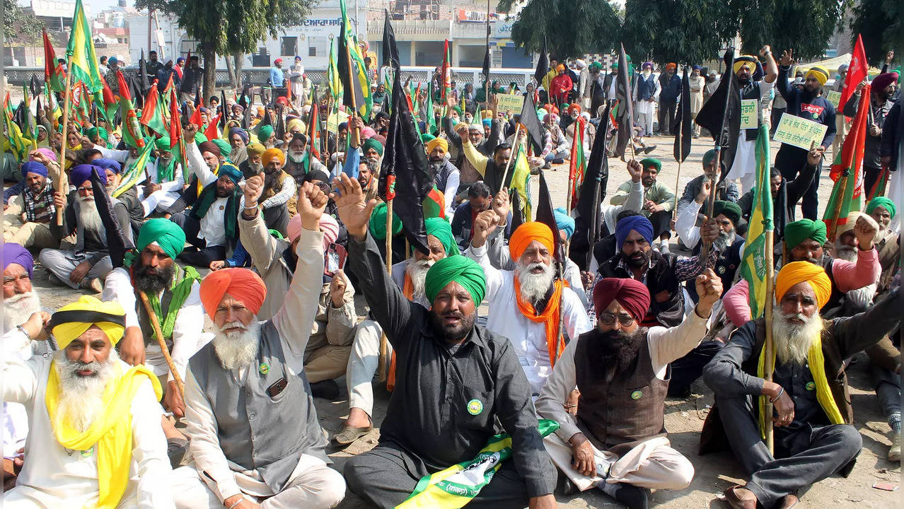 Samyukt Kisan Morcha protest