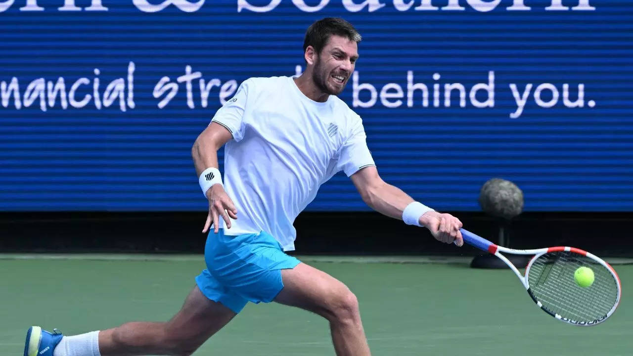 CincyTennis Norrie win vs Murray 1R twitter photo