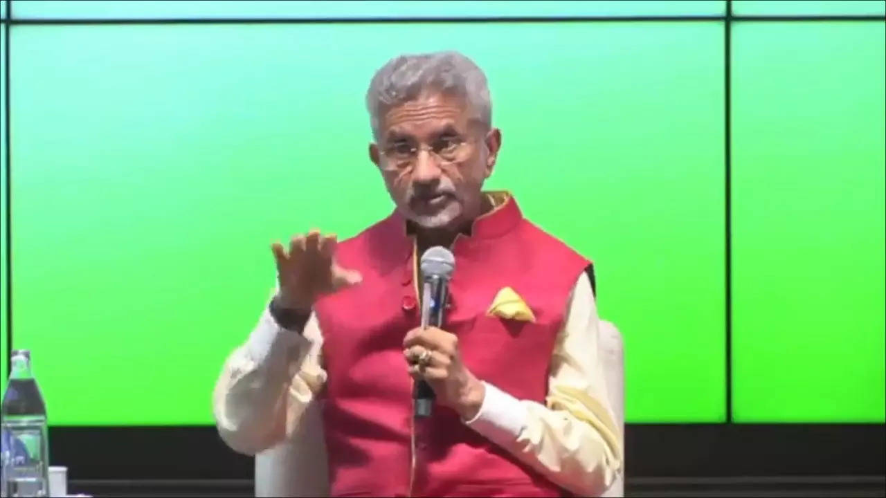 ​External Affairs Minister S Jaishankar