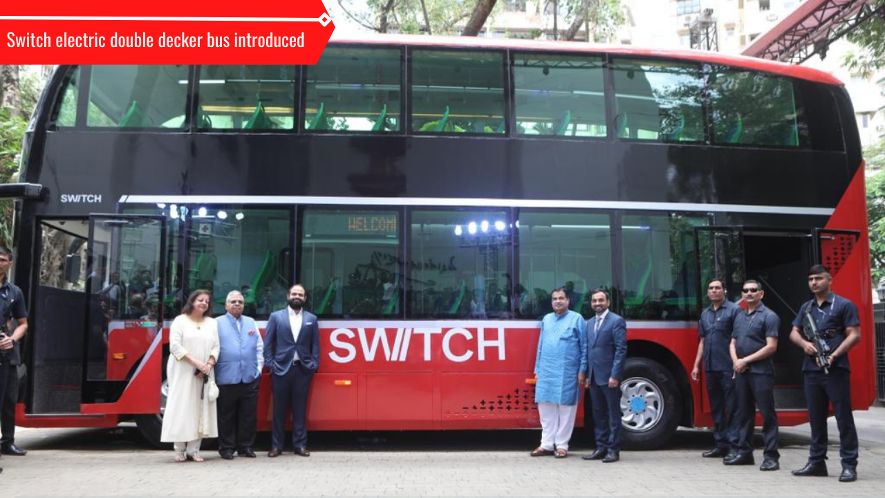 Switch double decker e-bus