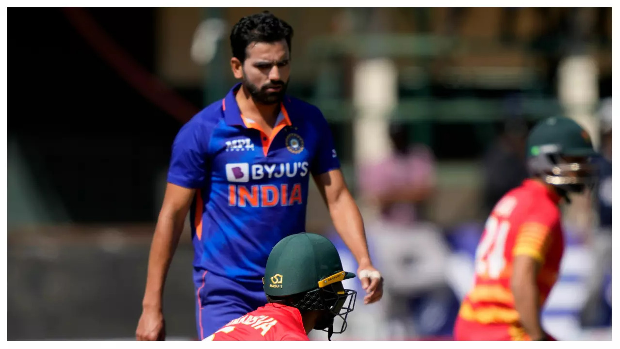 Pacer Chahar bagged three wickets and leaked 27 runs in 7 overs.