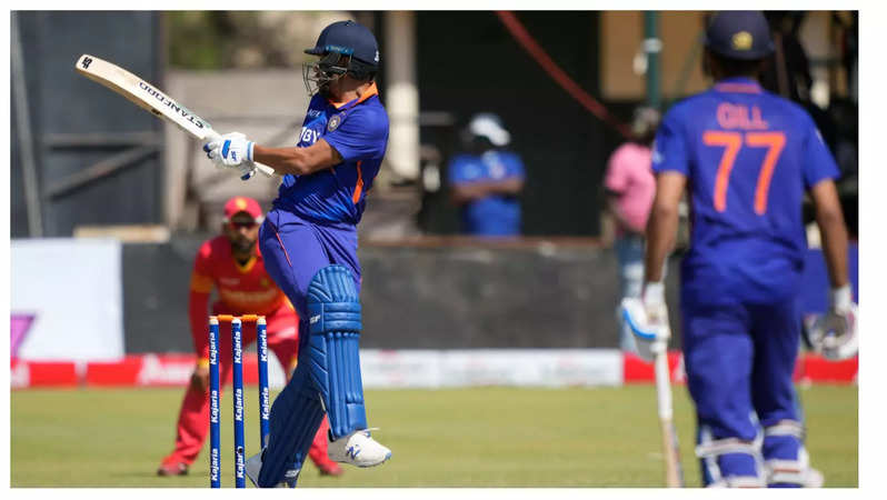 Dhawan and Shubman Gill secured India's 10-wicket win over the host nation at the Harare Sports Club.