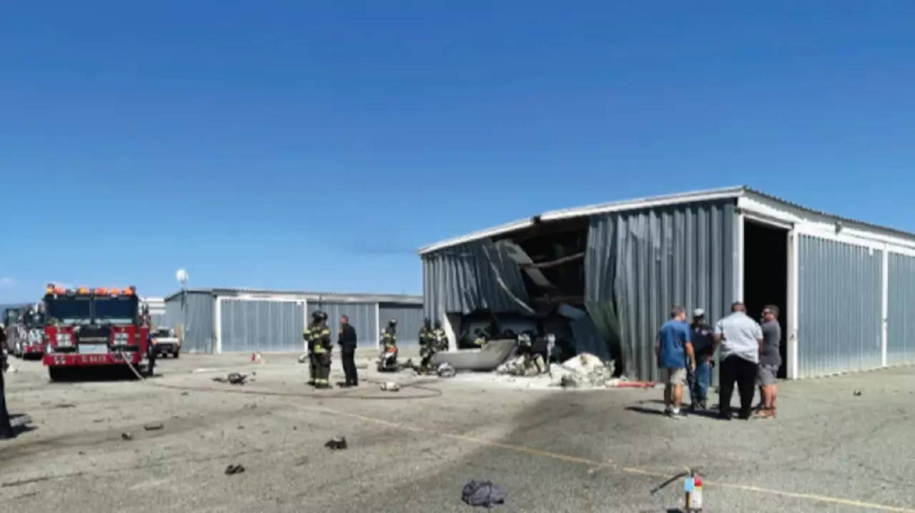 Crash site in Watsonville