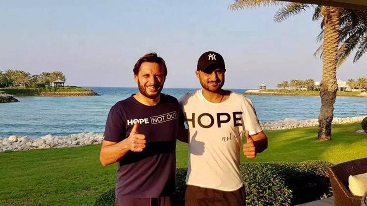 Harbhajan Singh and Shahid Afridi shared a friendly relationship