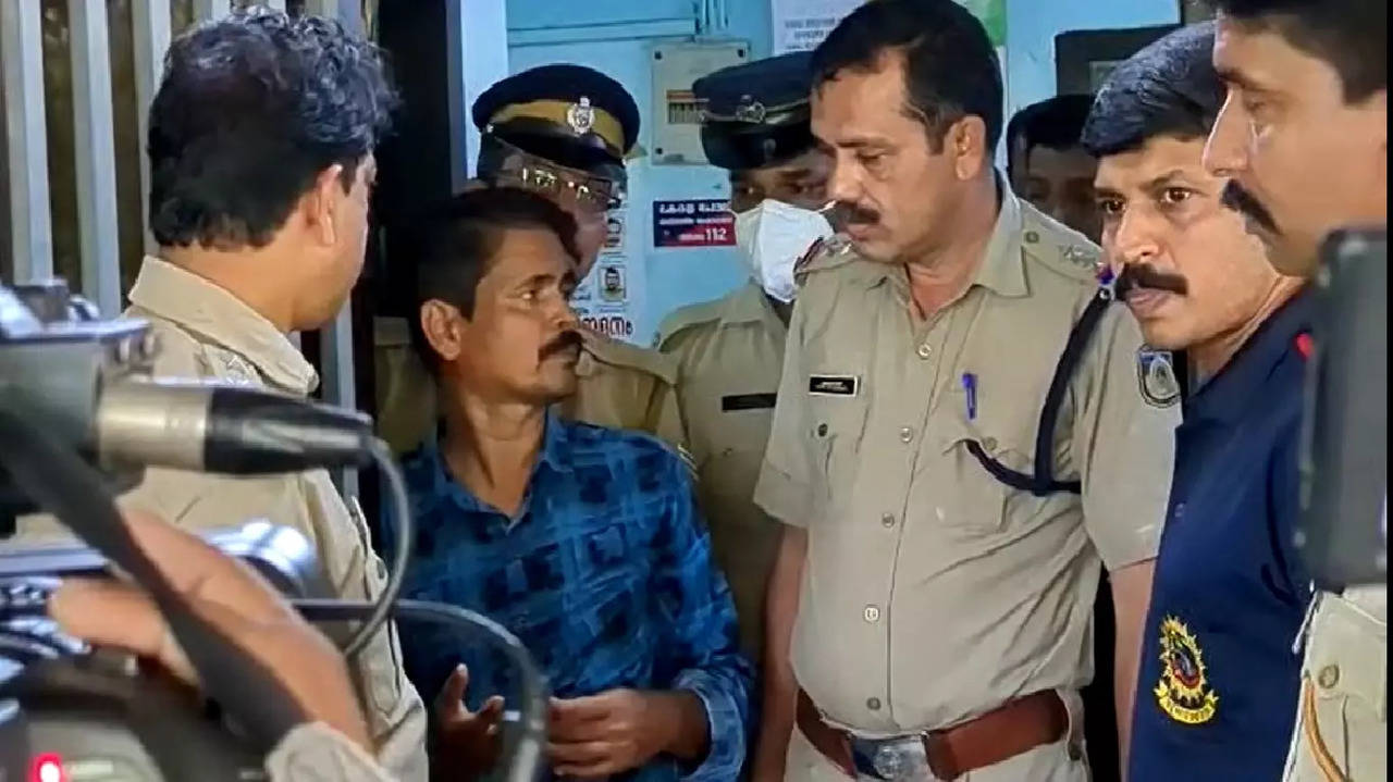 The accused officer has been identified as Muniyappa.