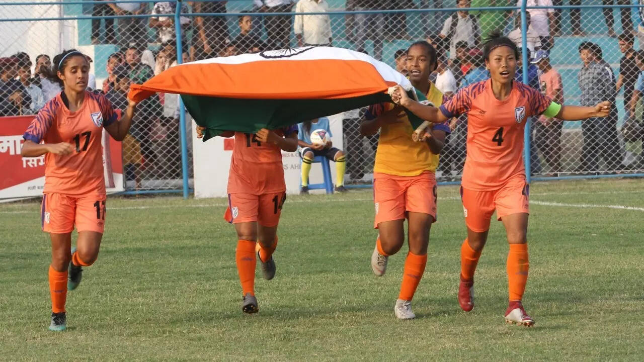 Indian women's footballers