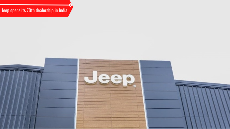 Jeep India's 70th dealership