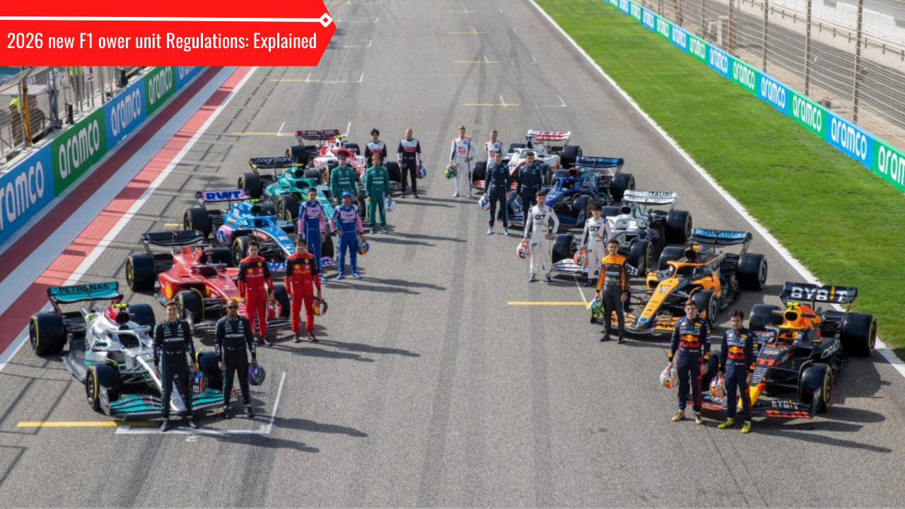 5 Things you should know about the new 2026 F1 regulations