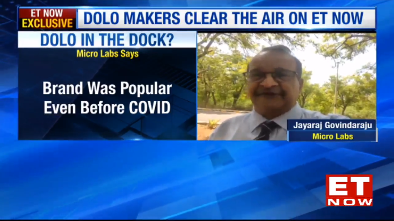 Allegation of Rs 1,000 Cr freebies given for Dolo-650 over exaggerated figure: Jayaraj Govindaraju, Micro Labs