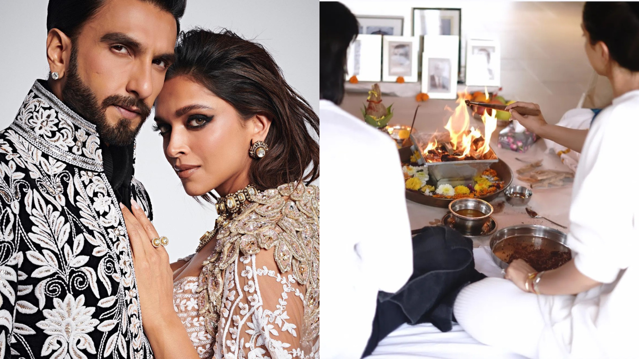 Deepika Padukone, Ranveer Singh hold Griha Pravesh Pooja at their Alibaug home