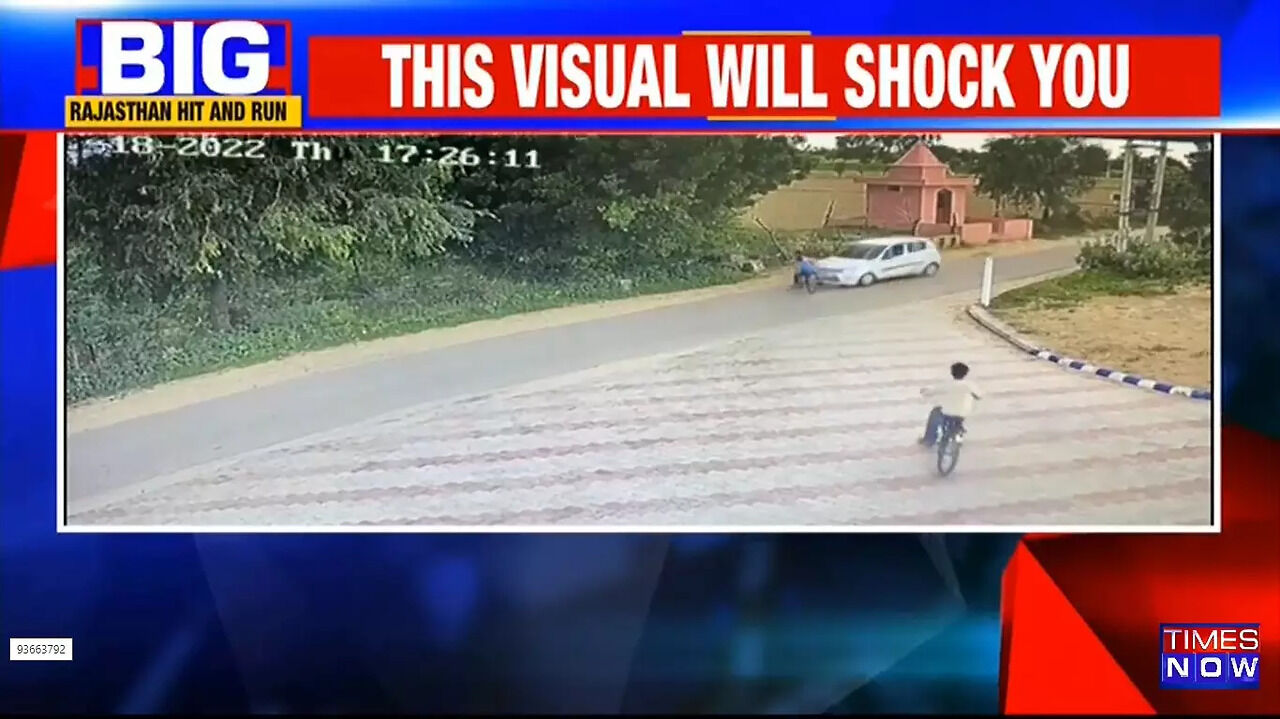 Rajasthan hit and run: Speeding car hits children on bicycle, injures ...