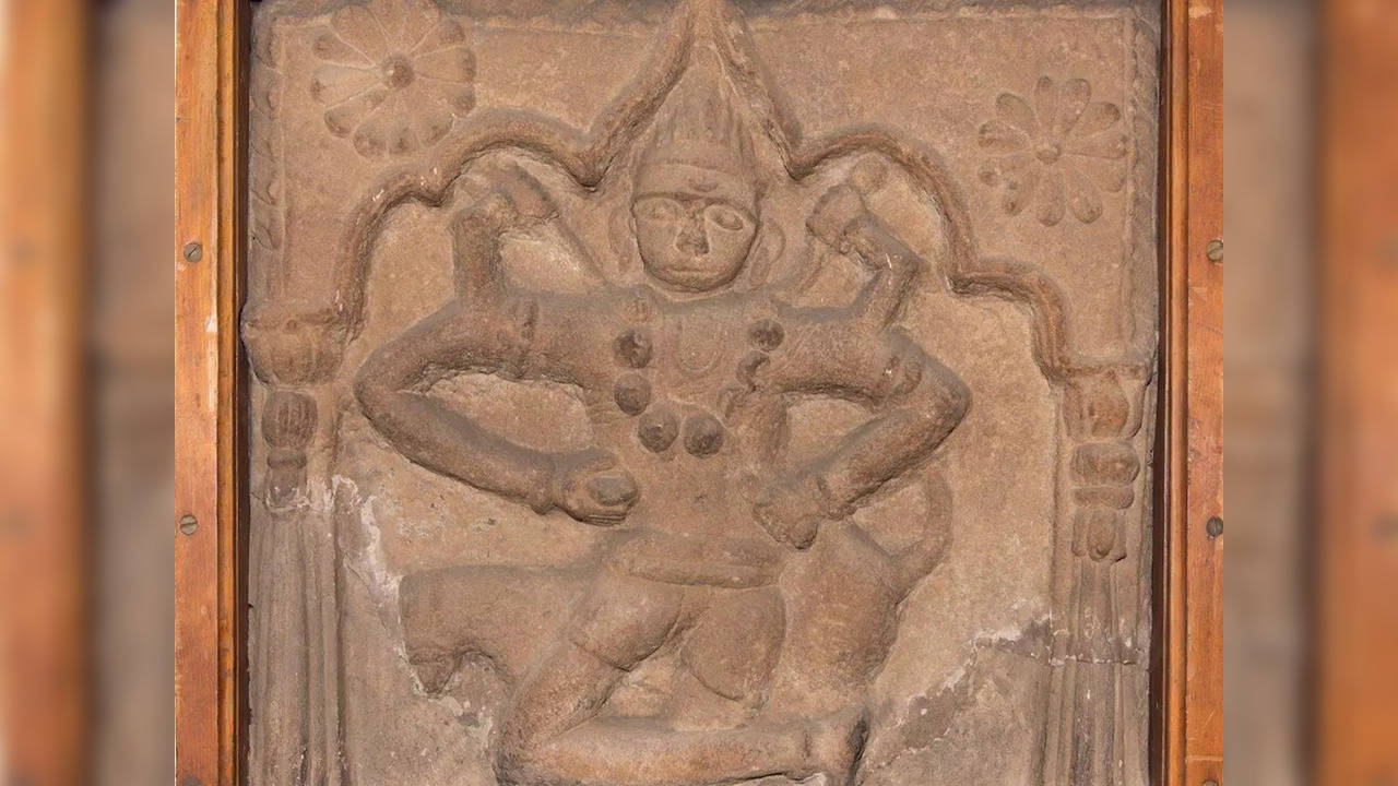 A 19th century carved sandstone relief of Hindu Goddess Durga or Uma is among the items being returned | Picture courtesy: High Commission of India, London/Glasgow Museums Collection