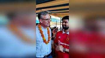 Viral British High Commissioner to India trolls Manchester United fan at Iskcon temple