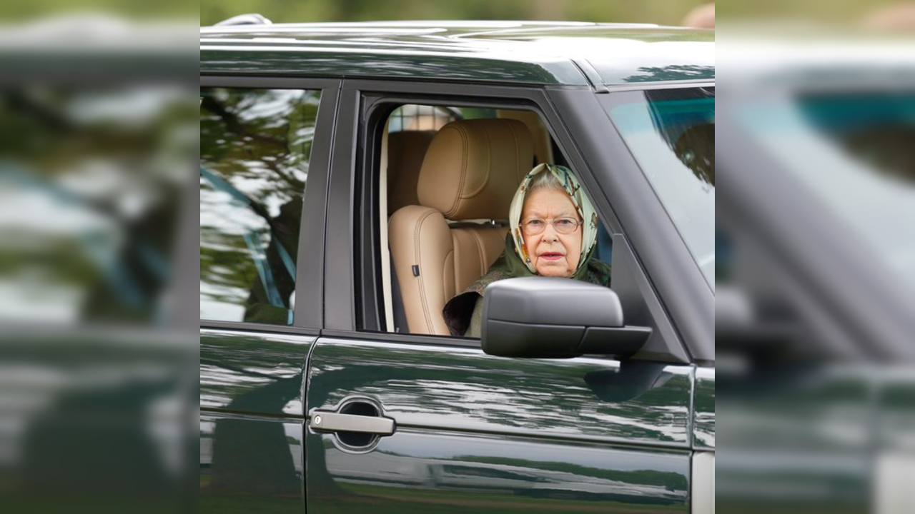 Queen driving