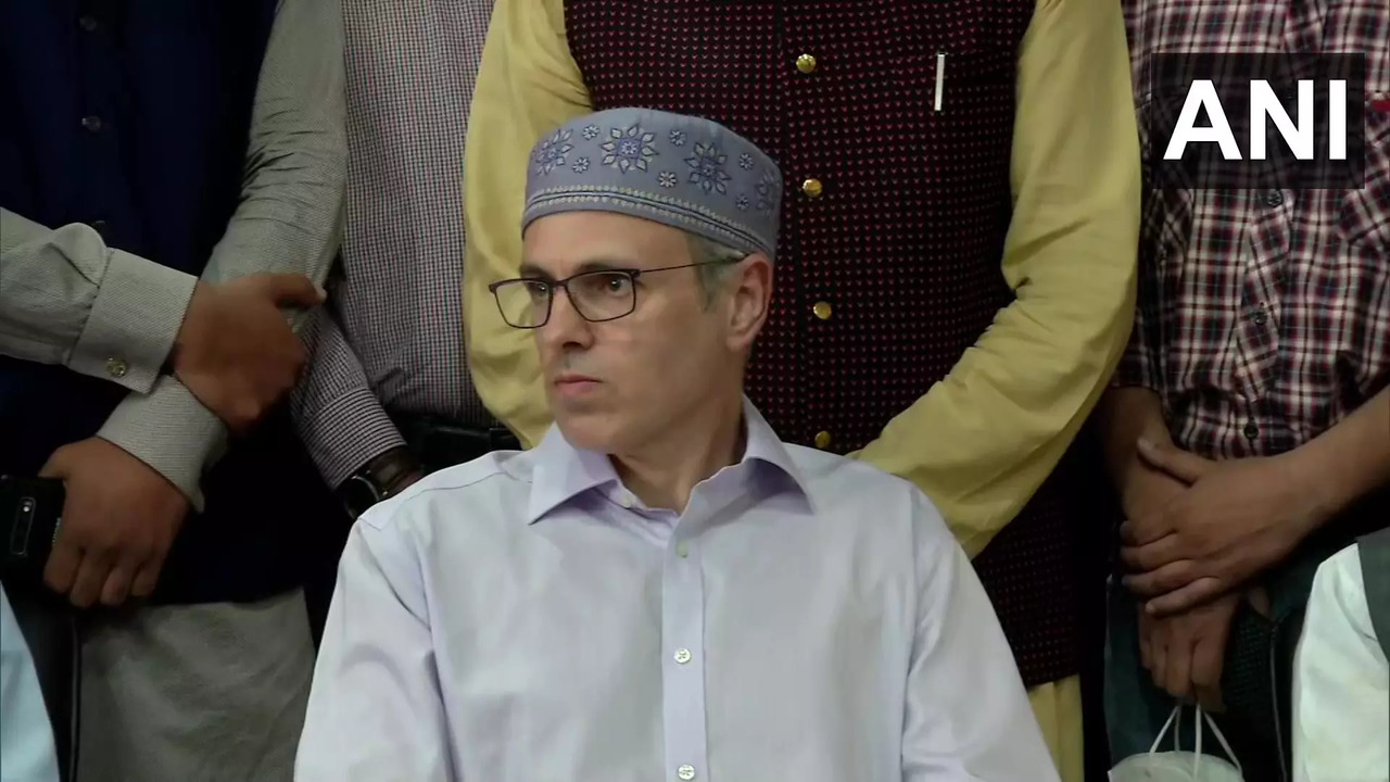 National Conference​ leader Omar Abdullah​