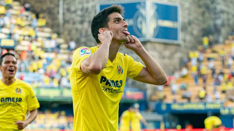 Gerard Moreno goal Villarreal vs Atletico La liga twitter image