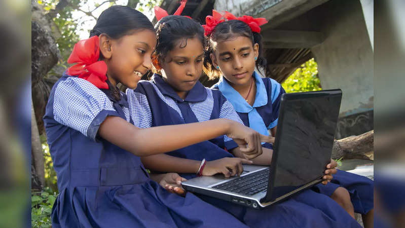 students checking result
