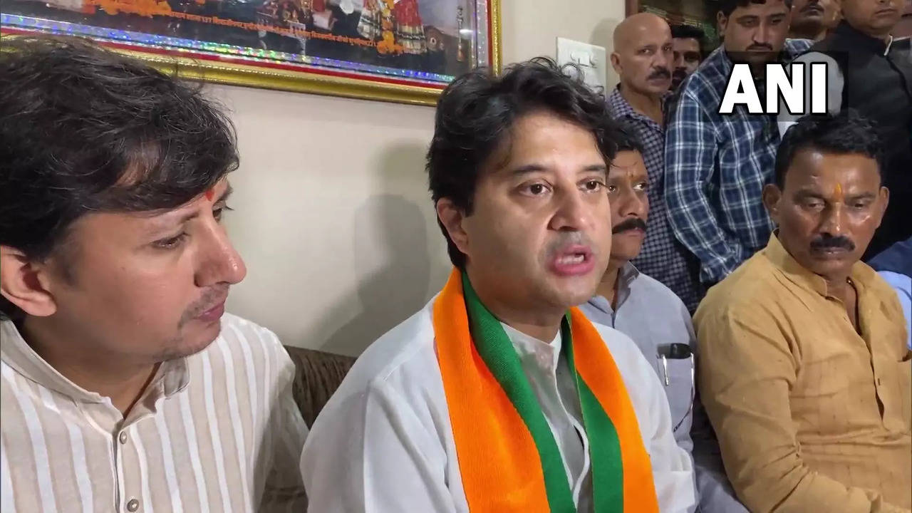 Union Minister Jyotiraditya Scindia