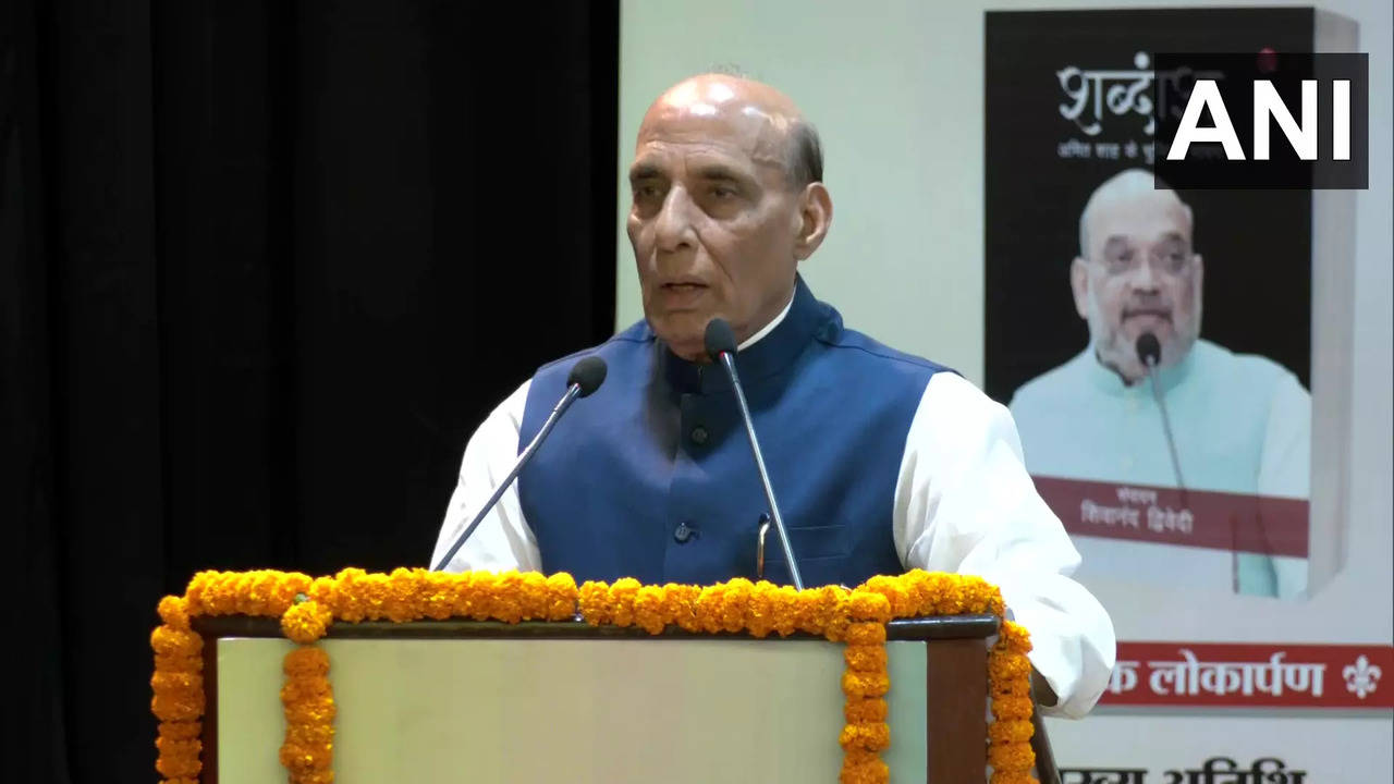 Defence Minister Rajnath Singh