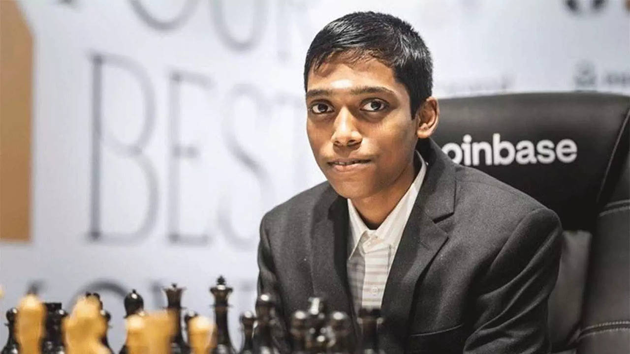 When playing Magnus Carlsen on tie-breaks, Praggnanandhaa said, Now I can  just give everything tomorrow.World Cup final 