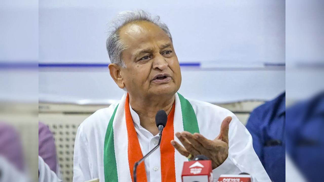 Rajasthan Chief Minister Ashok Gehlot