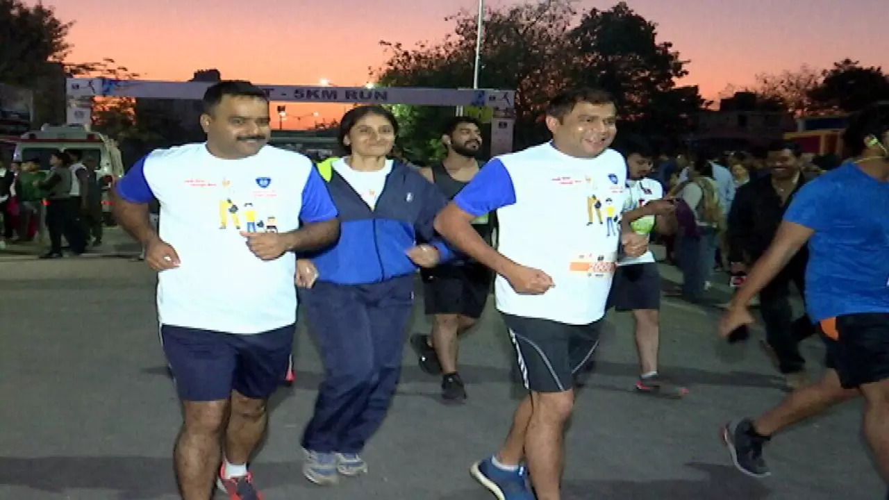 Ahmedabad police 2018 marathon