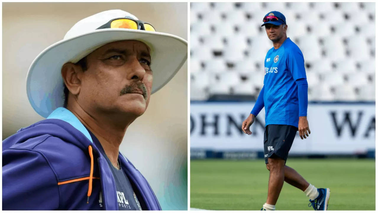 Ravi Shastri Rahul DRAVID IANS AP