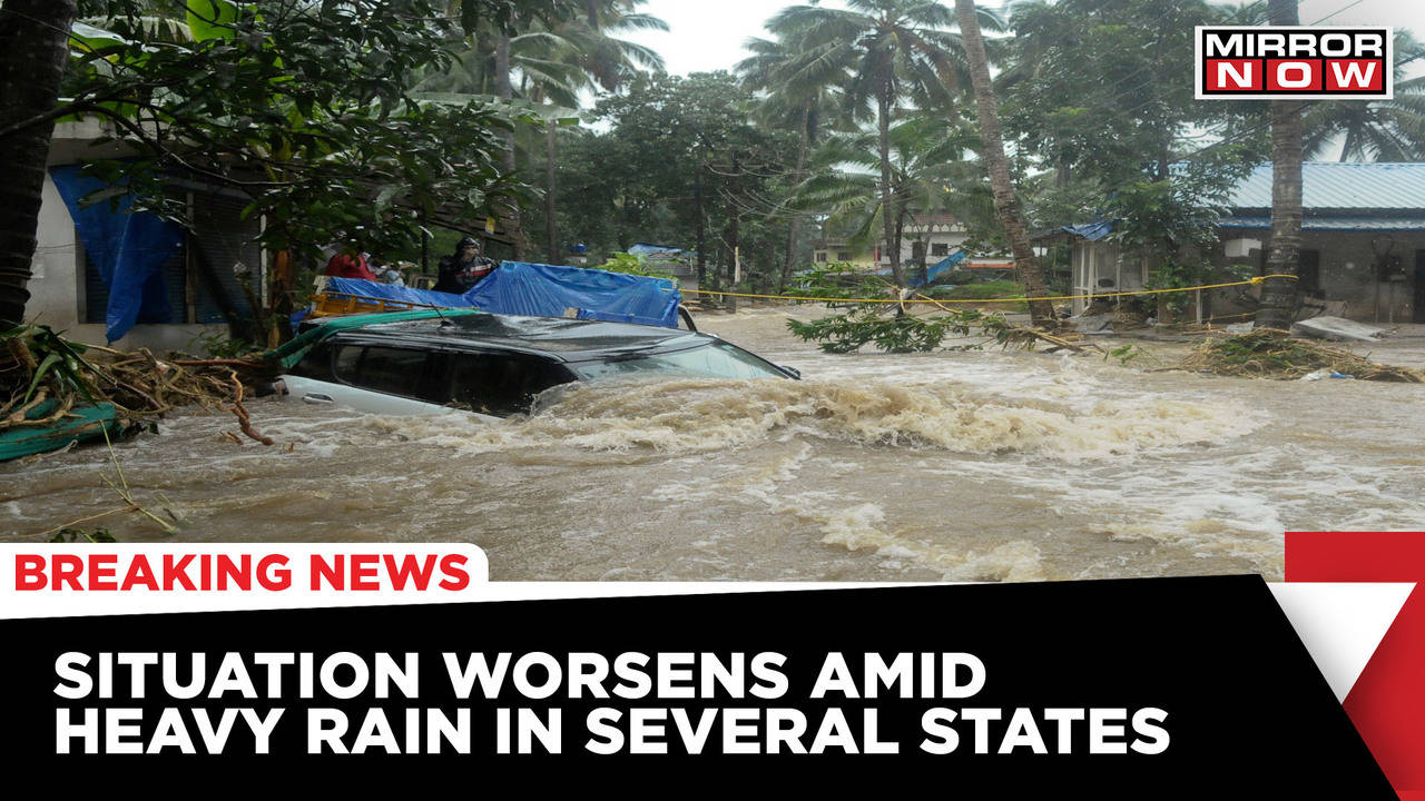 Monsoon Mayhem Hits Several Parts Of India, Rescue Operation Underway ...