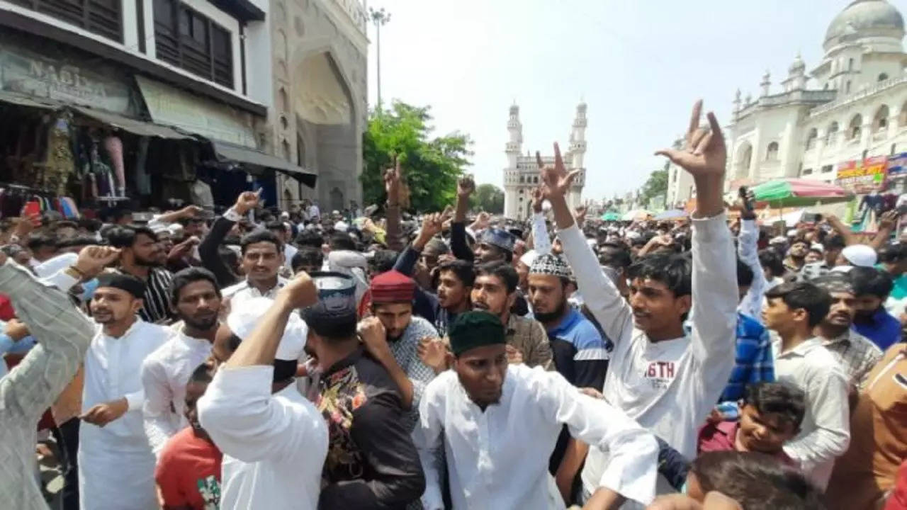 Charminar protests