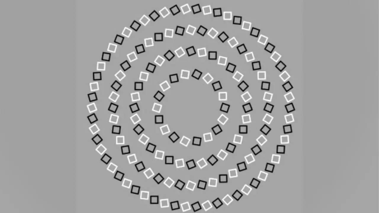 Optical illusion: Find the number of circles in the image and check how good your observation skills are!
