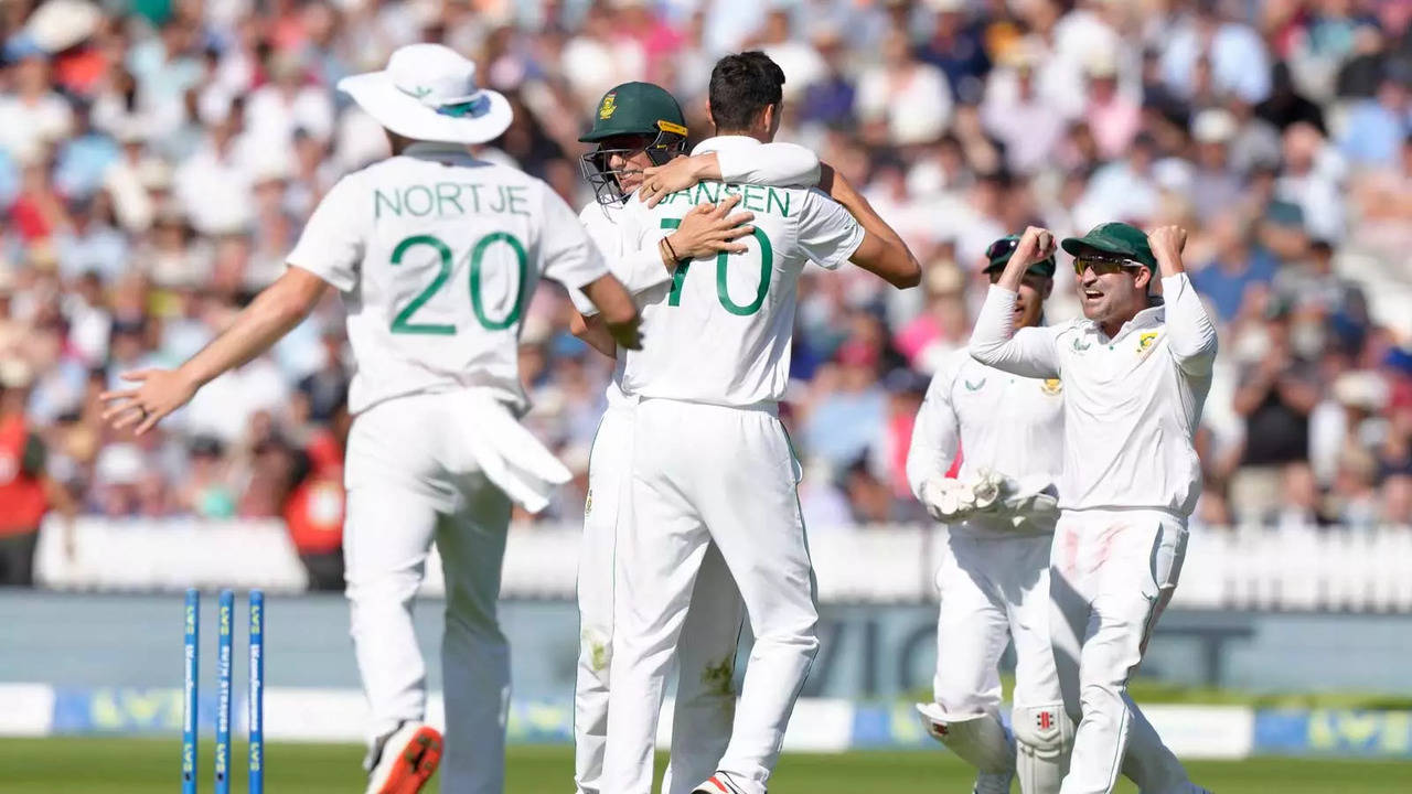 South Africa defeated England by an innings and 12 runs in first Test