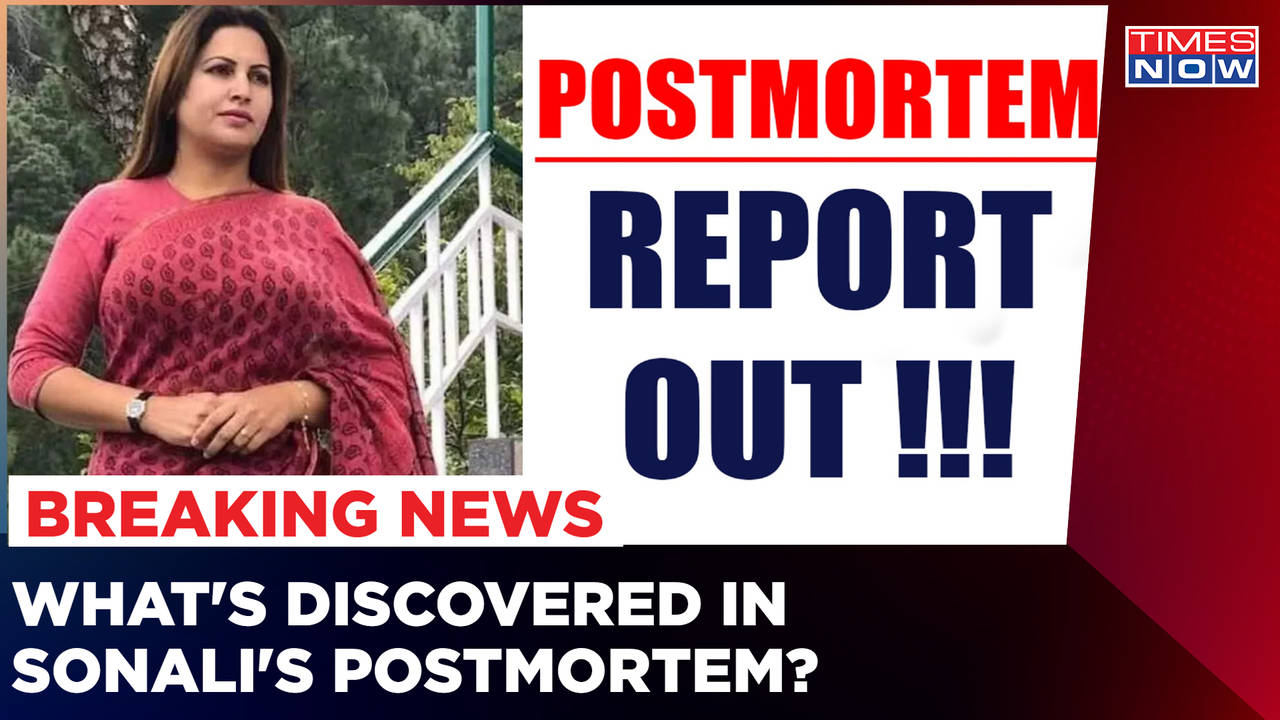 Sonali Phogats Death Case Postmorter Report Out Multiple Injuries Discovered Latest News 