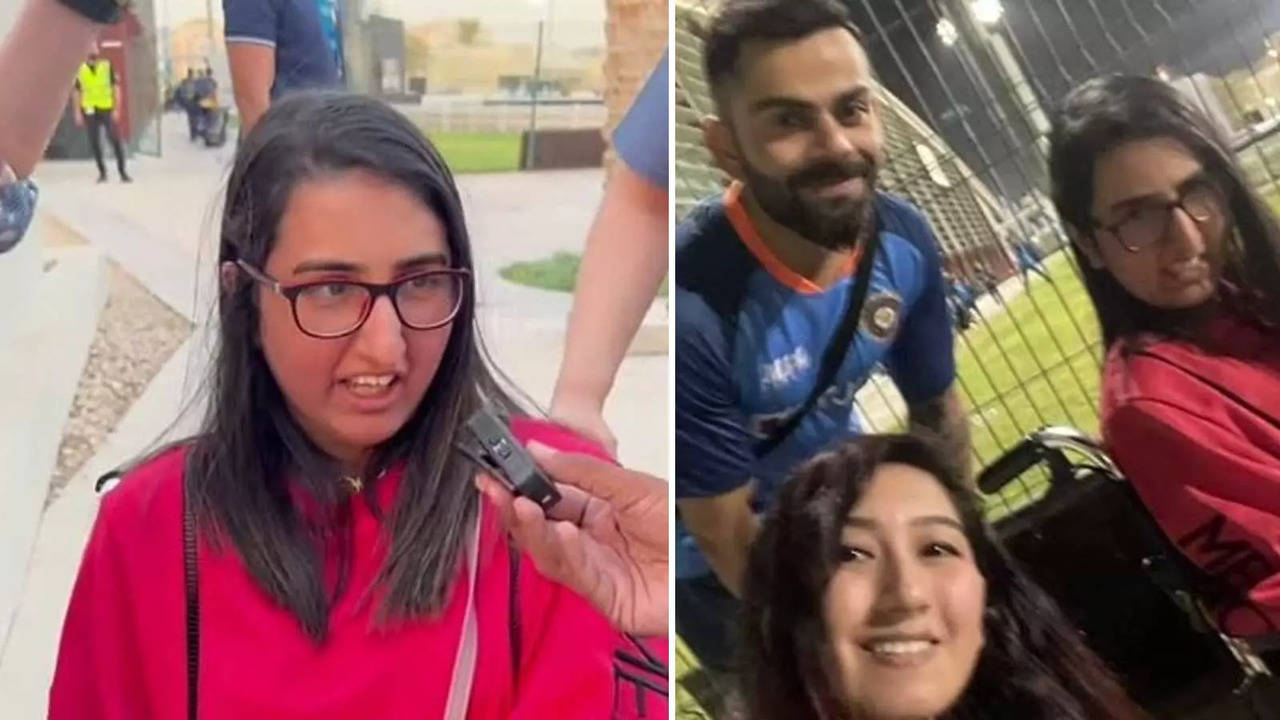 Virat Kohli met a disabled fangirl in UAE