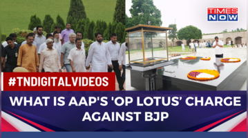 BJP Dismisses Kejriwal Led Aaps Operation Lotus Claims As Political Stunt  Latest News