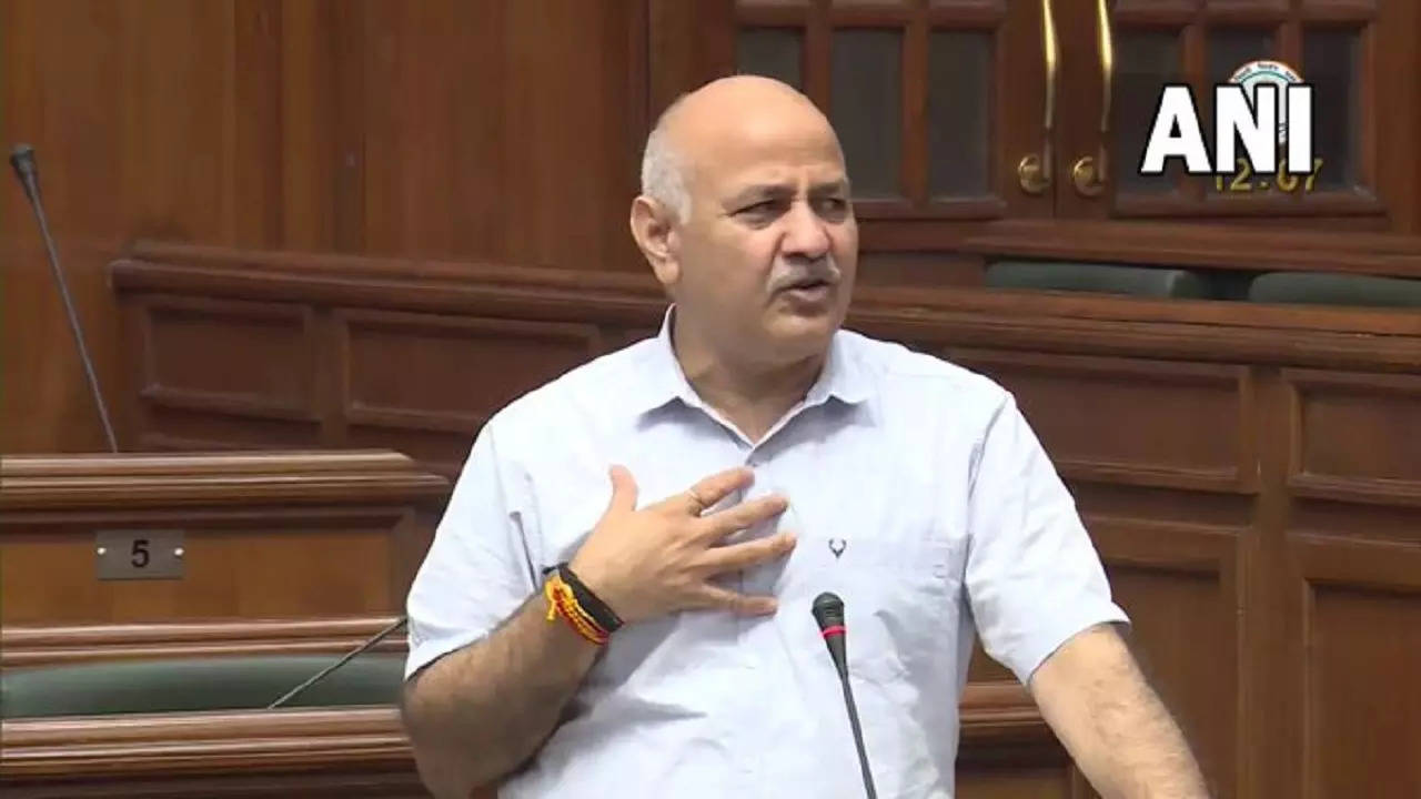 Delhi Deputy Chief Minister Manish Sisodia