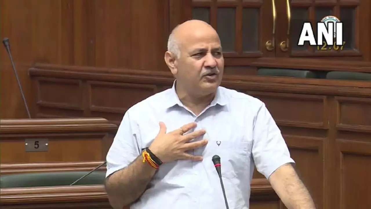 Delhi Deputy Chief Minister Manish Sisodia