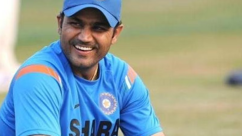 Sehwag India PTI