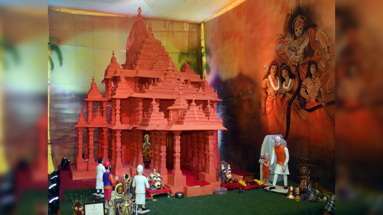 First visuals of Ram temple Garbha Griha