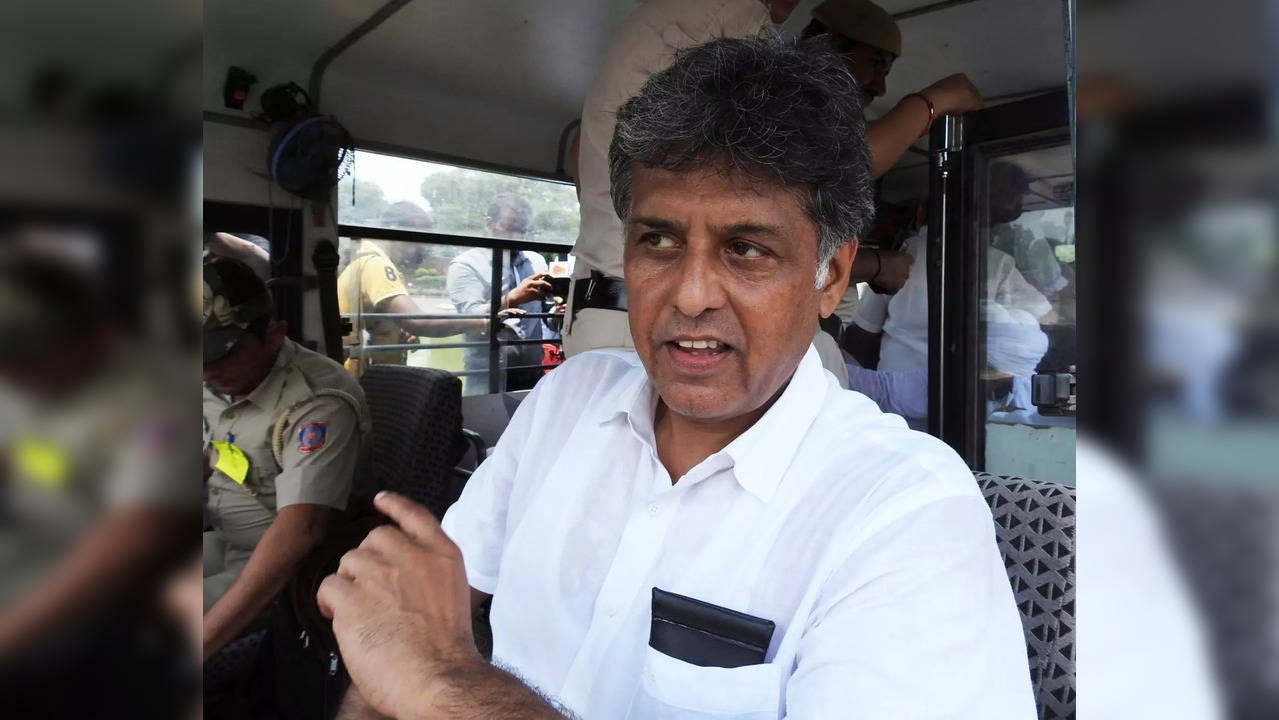 Congress leader Manish Tewari