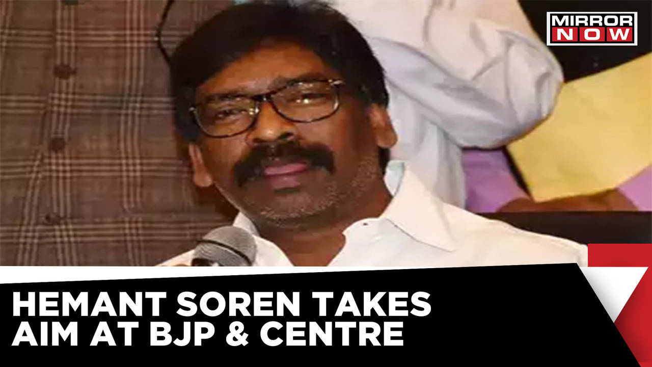 Jharkhand Cm Hemant Soren Takes Aim At Centre Political Crisis Looms In State Bjp