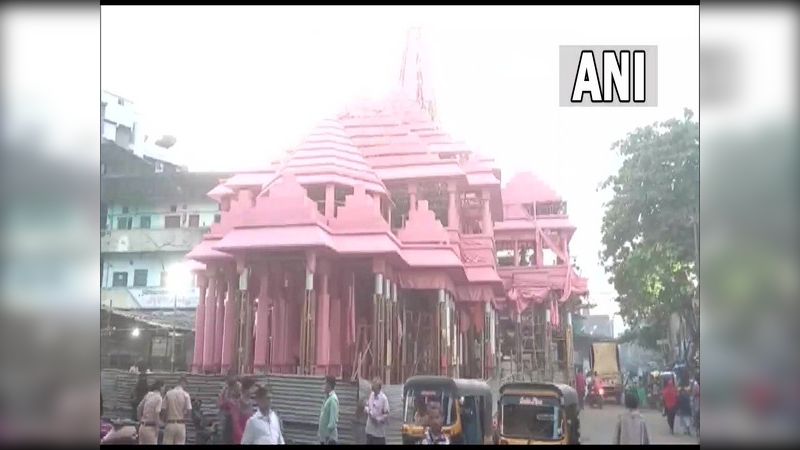 replica of Ayodhya's Ram temple