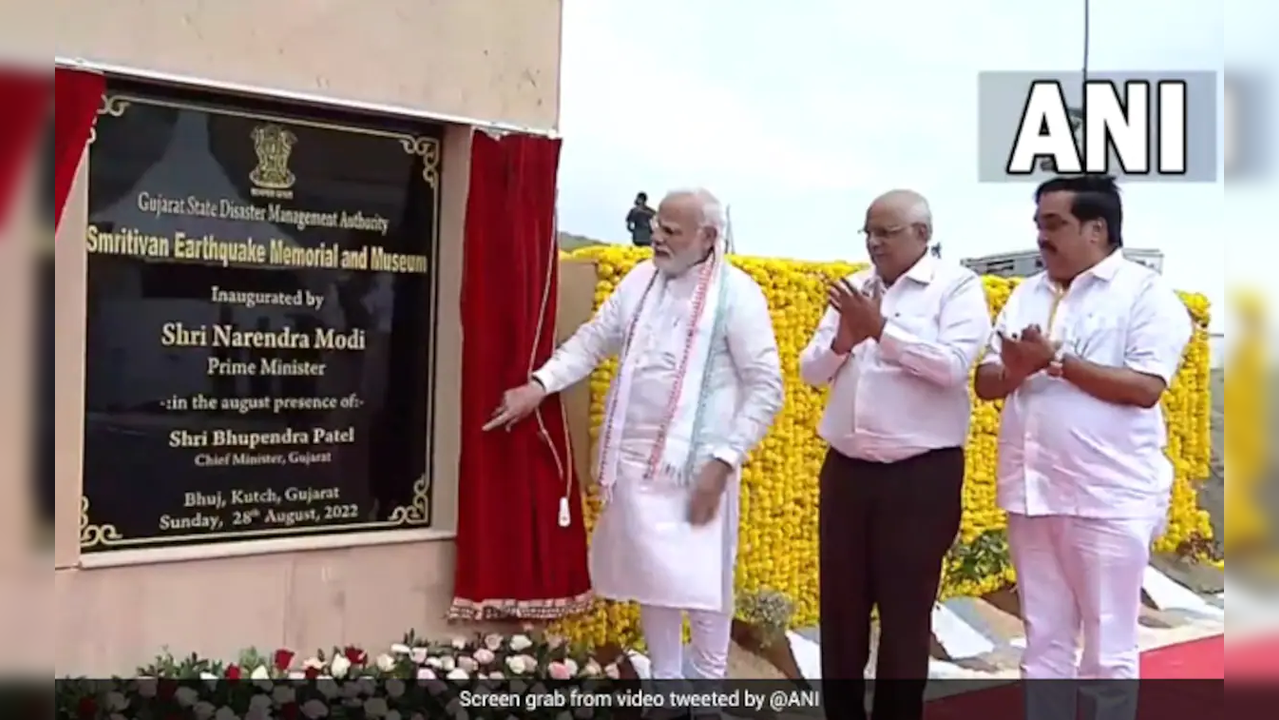 PM Narendra Modi inaugurates Smriti Van Memorial in Bhuj