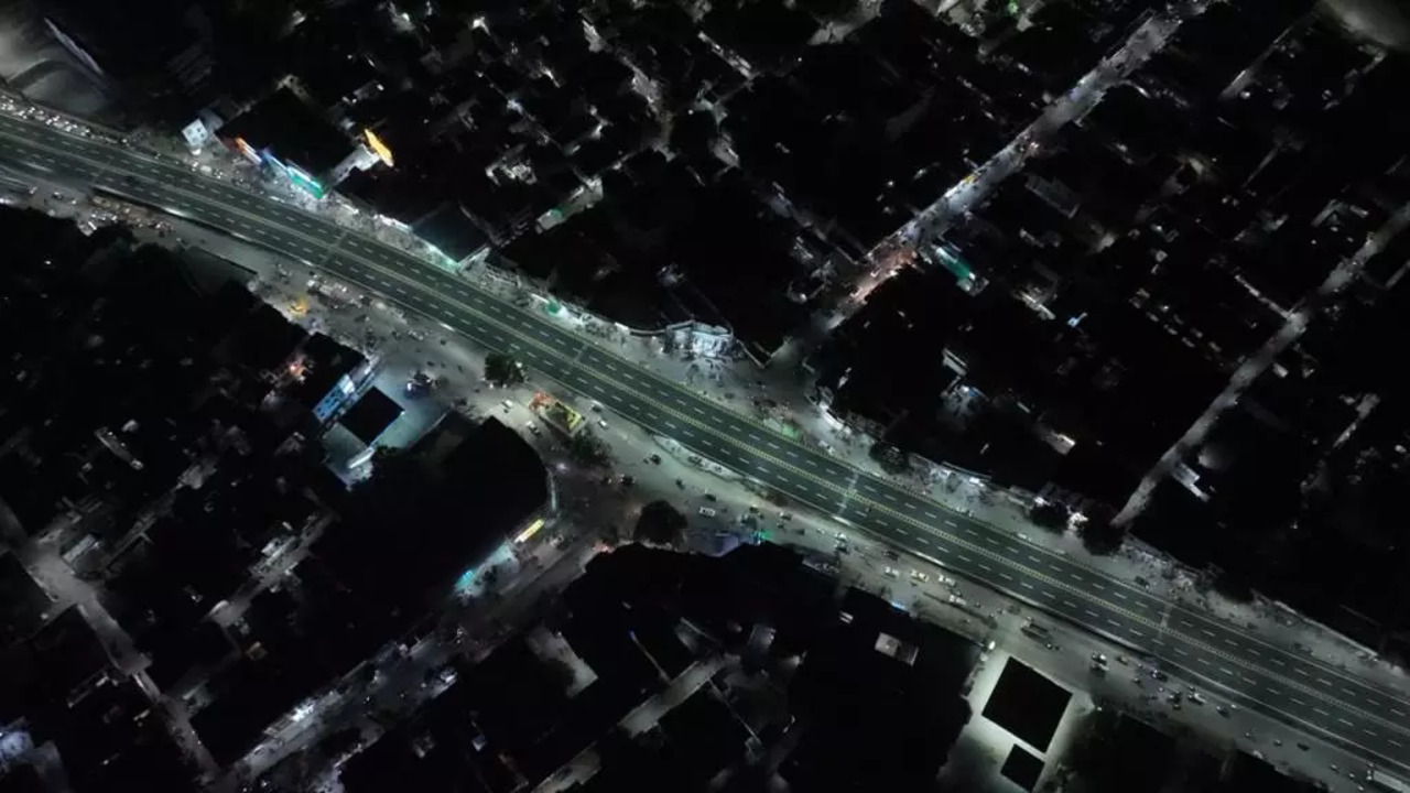 Chandra flyover Hyderabad - KTR twitter.