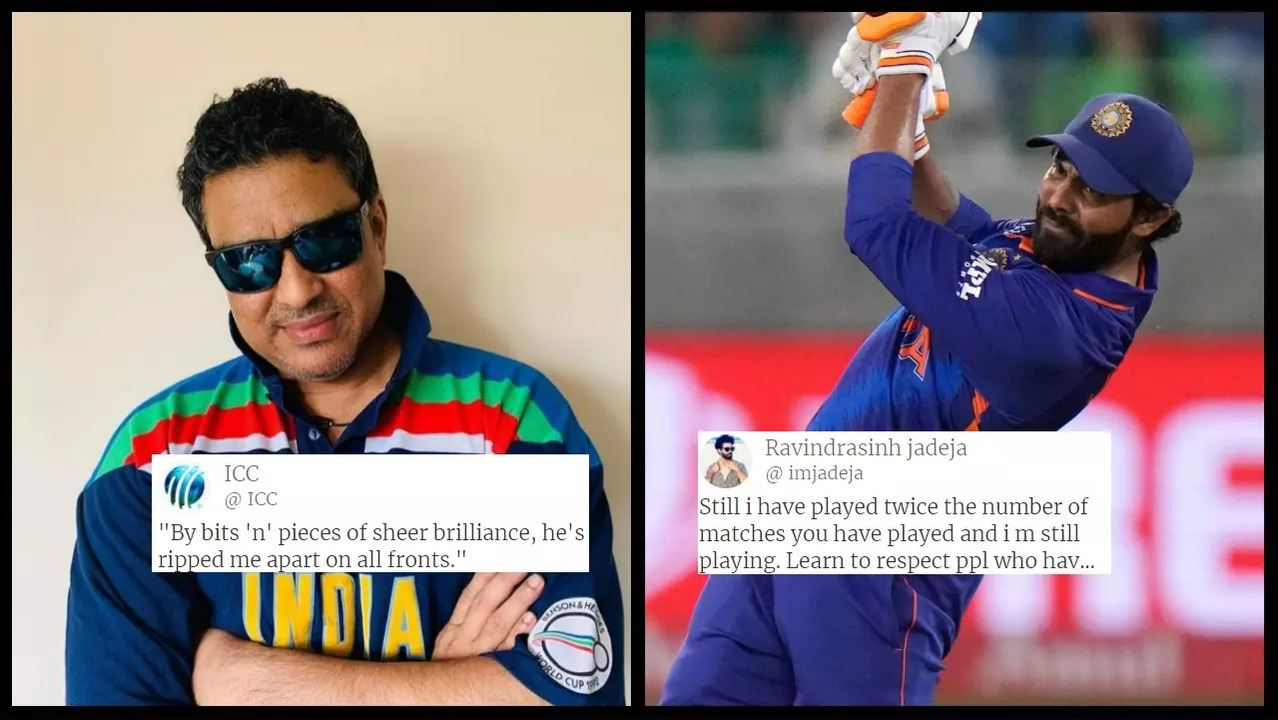 Manjrekar opted to engage in fun banter with Jadeja