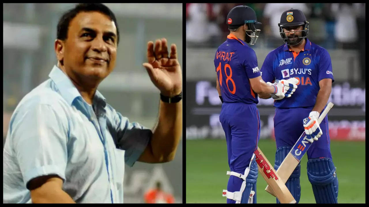 Sunil Gavaskar questioned the shot selections of batting icons Virat Kohli and Rohit Sharma