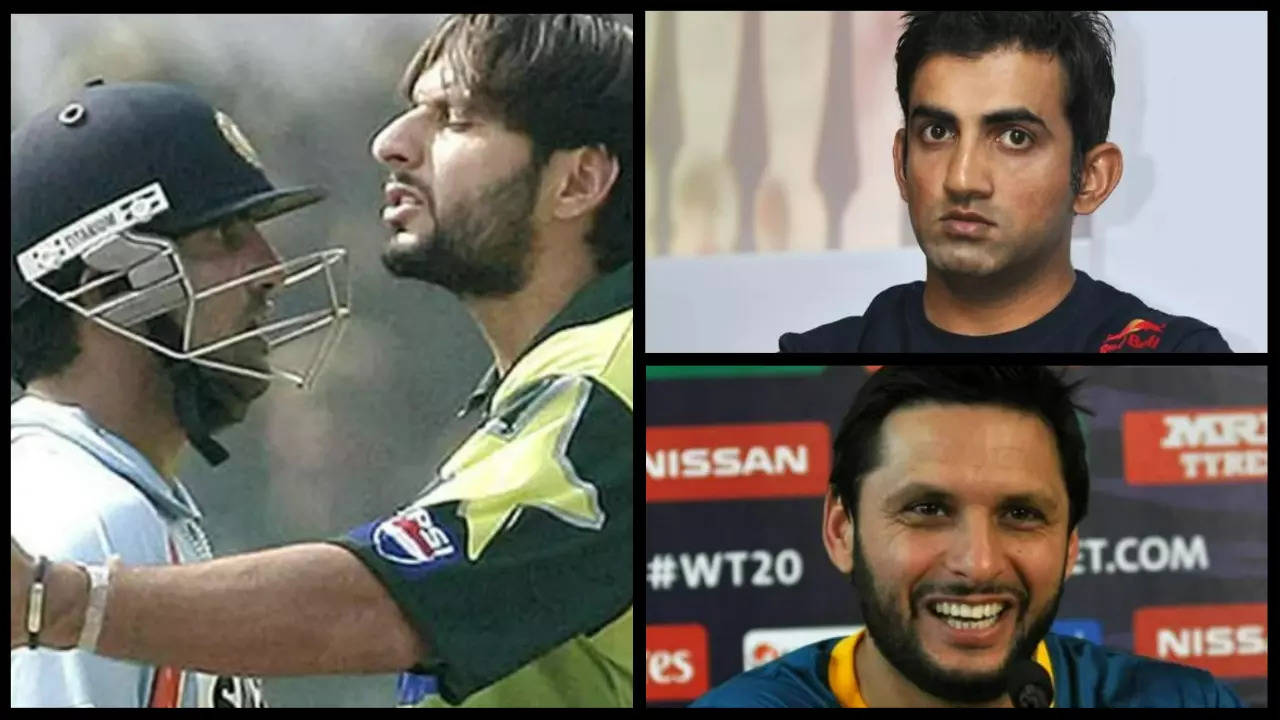 Shahid Afridi's remark about Gautam Gambhir sparks debate on Twitter amid Asia Cup 2022