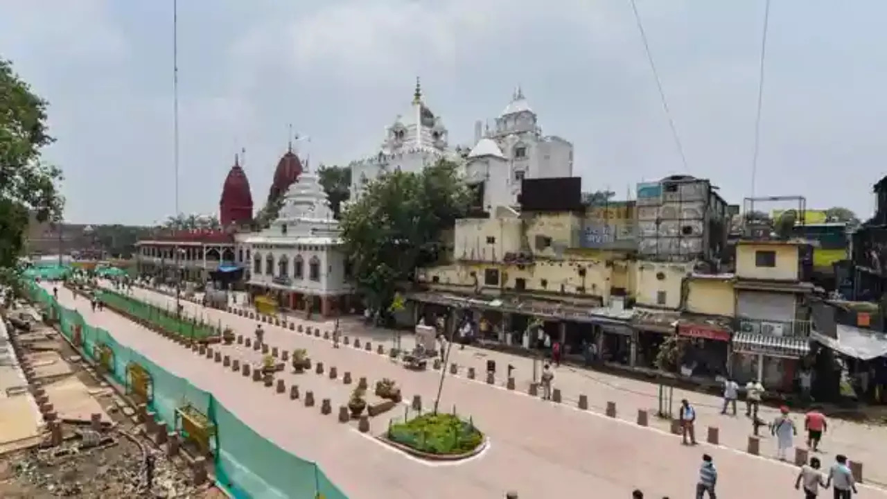 Redeveloped Chandni Chowk stretch