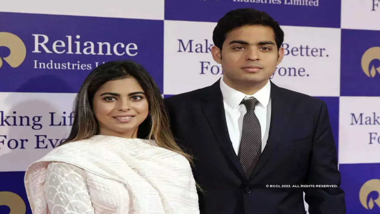 Akash and Isha Ambani